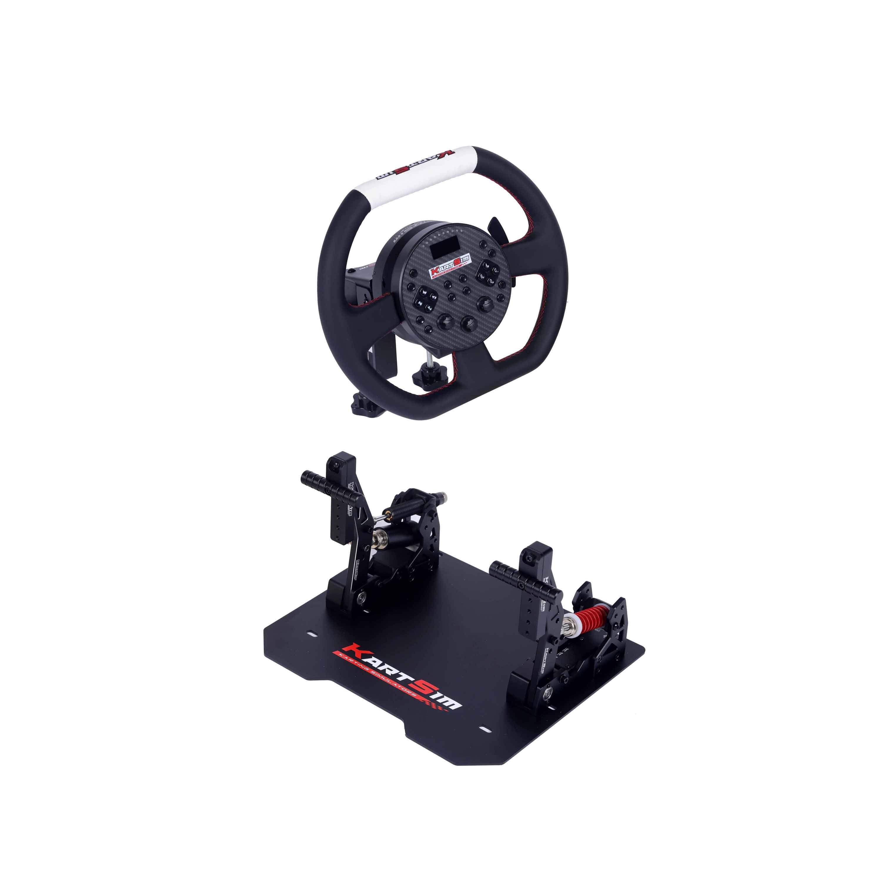 Ensemble roues et pédales KartSim Esports