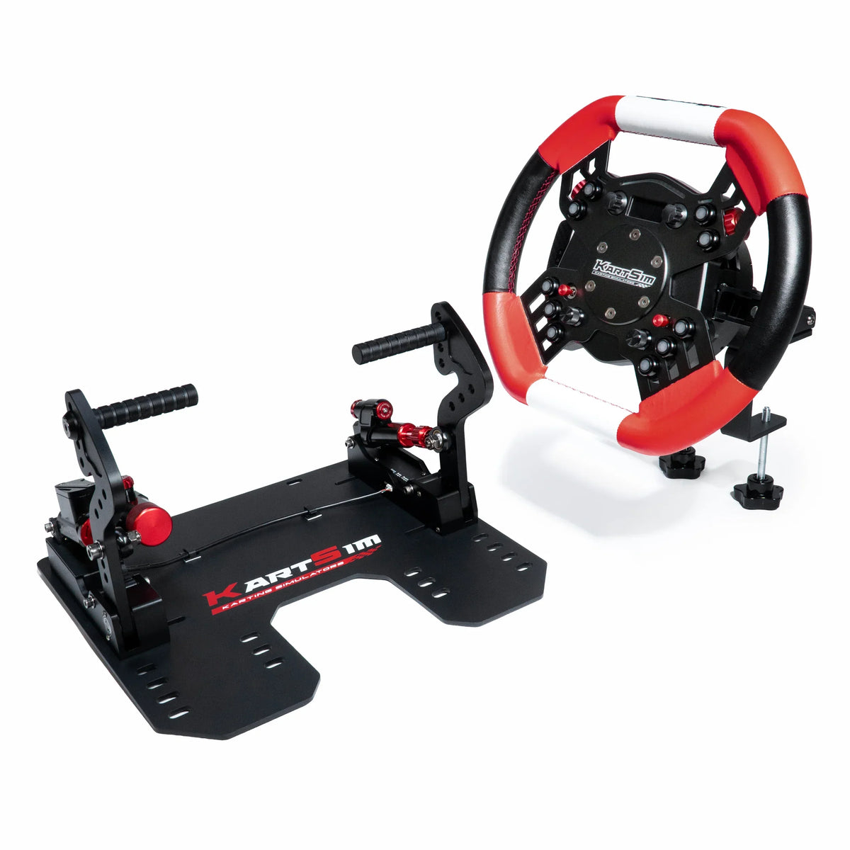 Ensemble roues et pédales KartSim Esports 