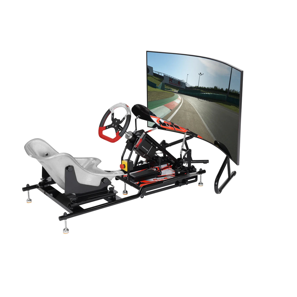 Single 55" 166Hz Curved Screen