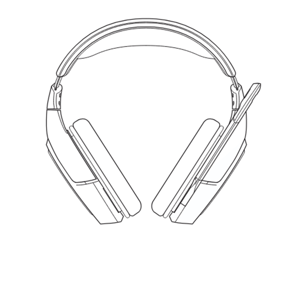 Casque de jeu sans fil RVB